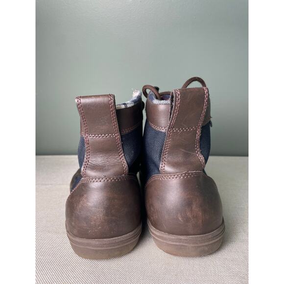 Lems Boulder Boot Brown + Navy. M 11.5 (EU 45), zero drop, flannel lined main image 5
